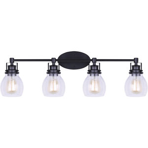 Madison 4 Light 33.00 inch Bathroom Vanity Light