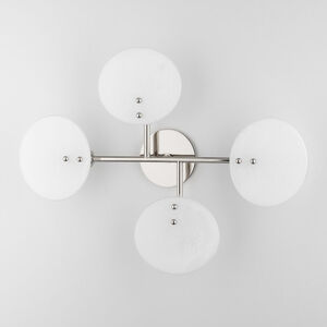 Giselle LED 18 inch Polished Nickel ADA Wall Sconce Wall Light