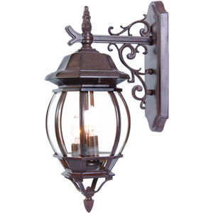 Chateau 3 Light 7.50 inch Outdoor Wall Light