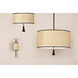 Dolores 3 Light 24 inch Soft Black Pendant Ceiling Light