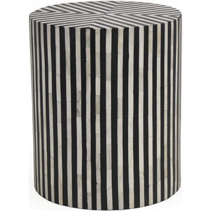 Chameau 18 X 15 inch Black Side Table