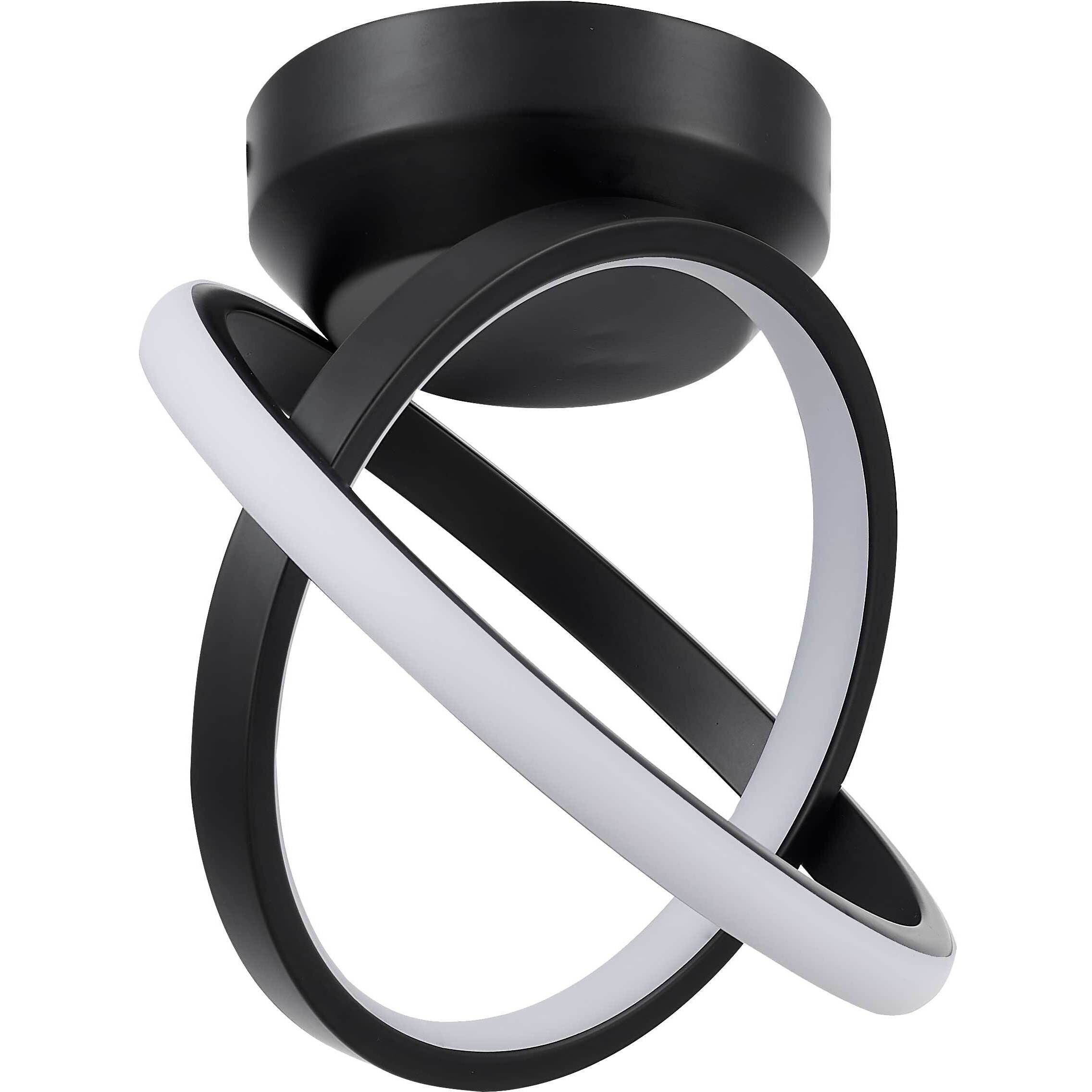 Philo 1 Light 6.75 inch Semi-Flush Mount