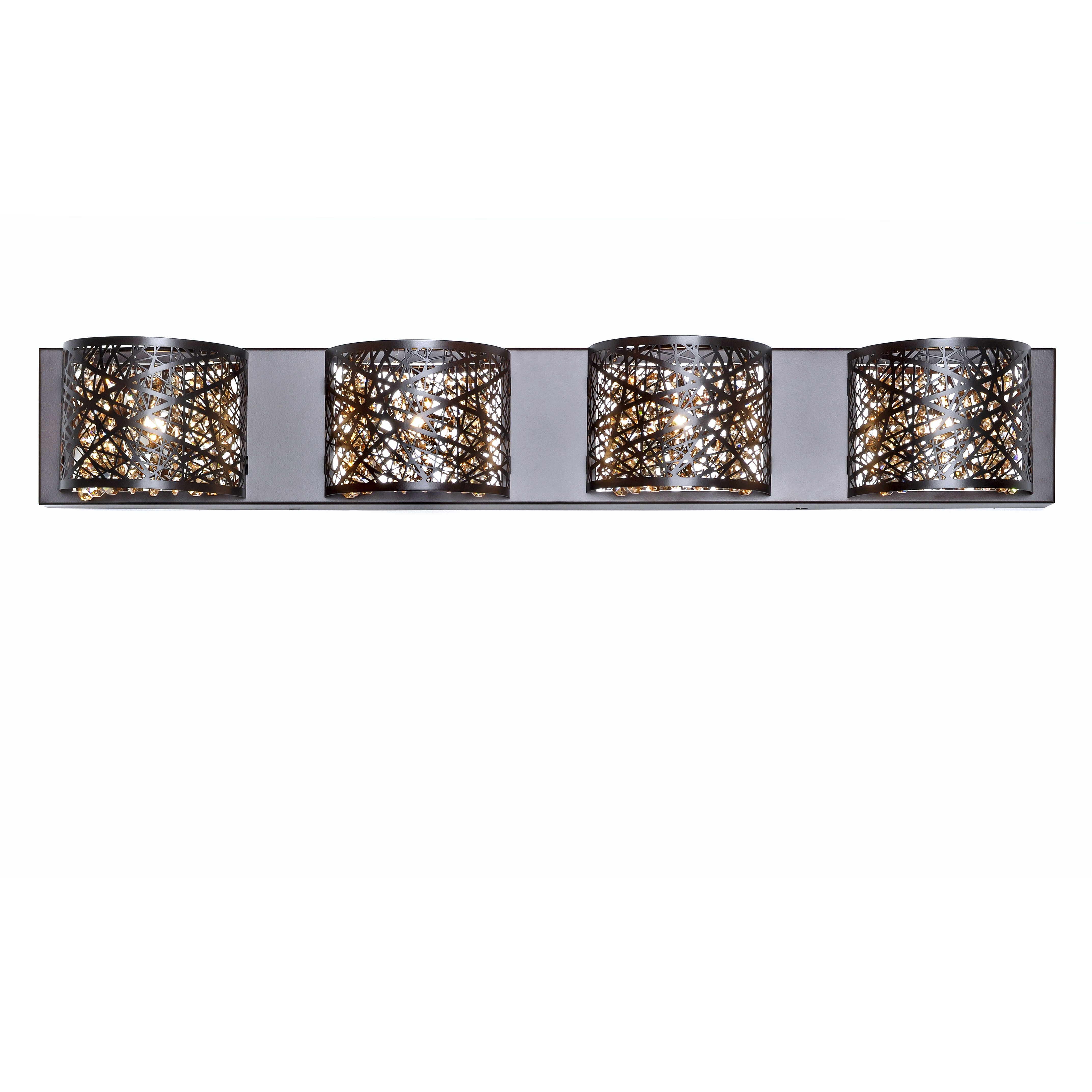 Troy LED 32.75 inch Bronze Bath Vanity Light Wall Light