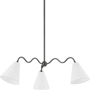 Onda 3 Light 42.75 inch Chandelier
