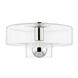 Iona 1 Light 14 inch Polished Nickel Flush Mount Ceiling Light