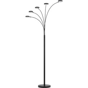 Malibu 5 Light 12.50 inch Floor Lamp