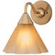 Gabrielle 1 Light 9 inch Aged Brass Wall Sconce Wall Light