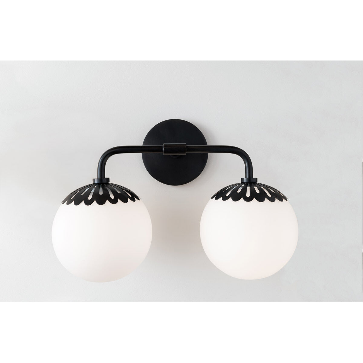 Paige 2 Light 15 inch Old Bronze Bath Vanity Wall Light