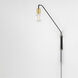 Becca 60.00 watt Aged Brass/Soft Black Portable Wall Sconce Wall Light