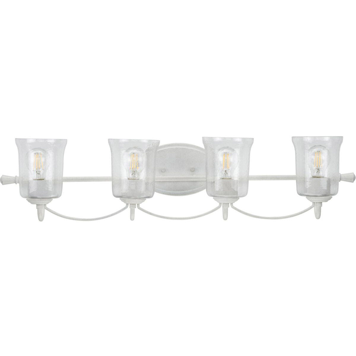Bowman 4 Light 33.63 inch Bathroom Vanity Light