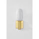 Abina 1 Light 4.75 inch Aged Brass Wall Sconce Wall Light