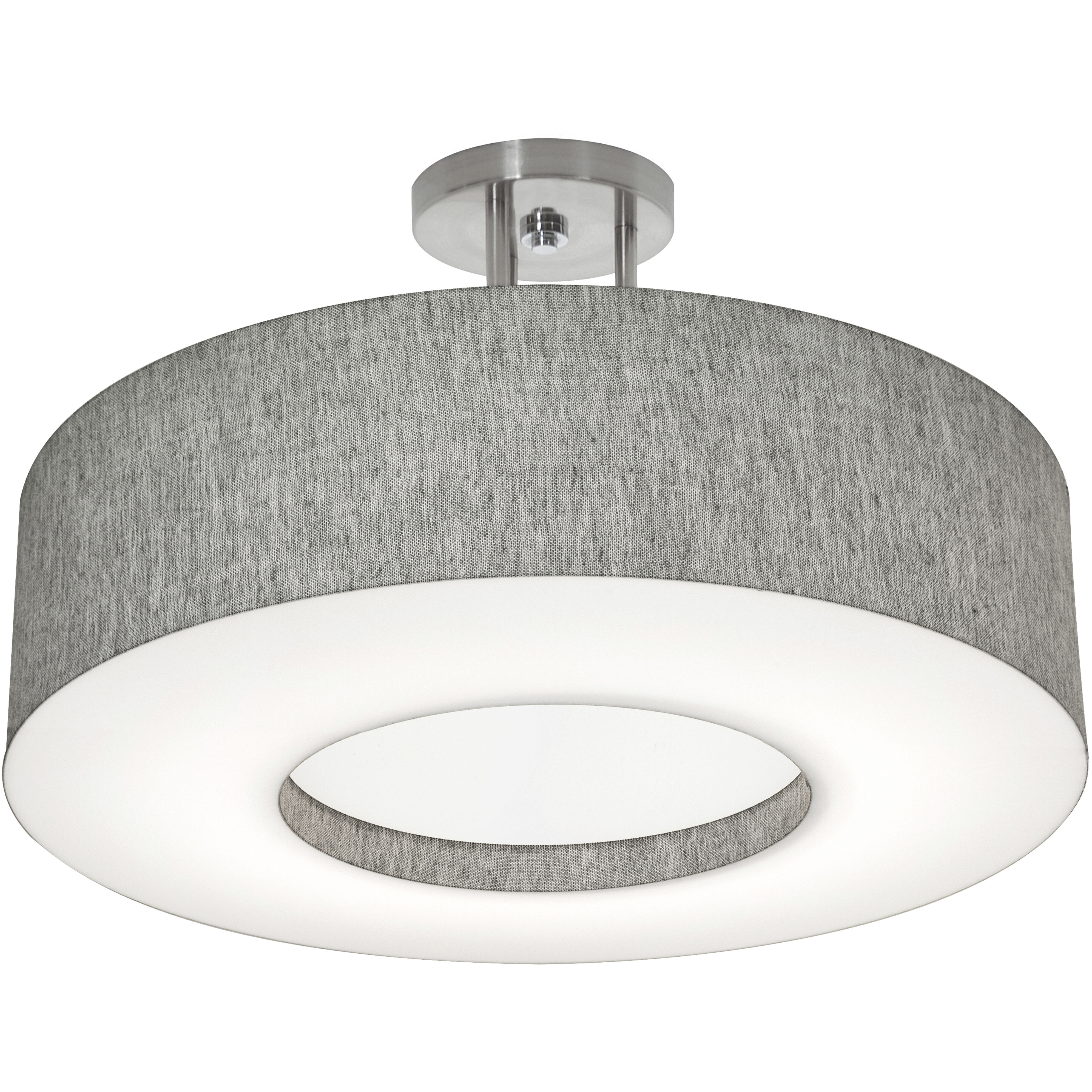 Montclair 2 Light 19.25 inch Semi-Flush Mount