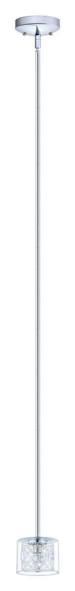 Panella 1 Light 3 inch Chrome Pendant Ceiling Light