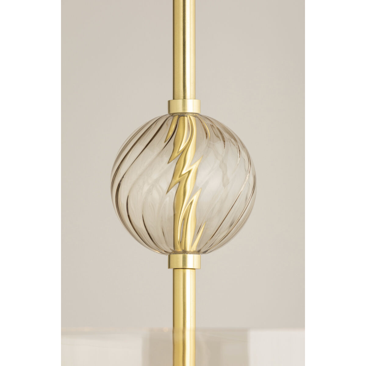 Arianne 3 Light 13 inch Aged Brass Indoor Lantern Ceiling Light