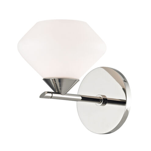 Valerie 1 Light 6 inch Polished Nickel Bath Vanity Wall Light