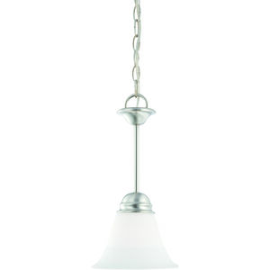 Bella 1 Light 7.25 inch Brushed Nickel Mini Pendant Ceiling Light