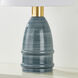 Tenley 26 inch 15.00 watt Aged Brass/Ceramic Inchyra Blue Table Lamp Portable Light