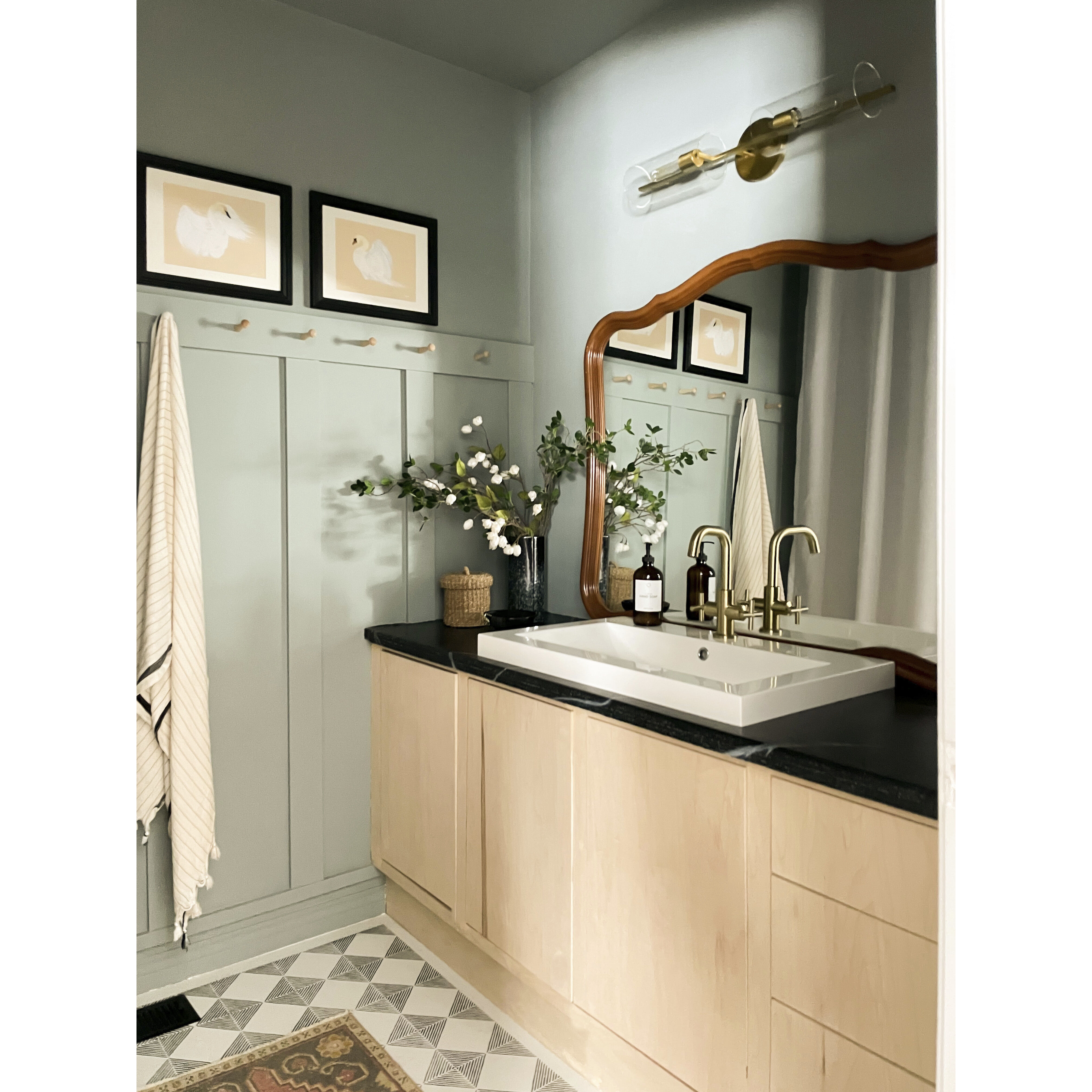 Ariel 2 Light 6 inch Aged Brass Wall Sconce Wall Light