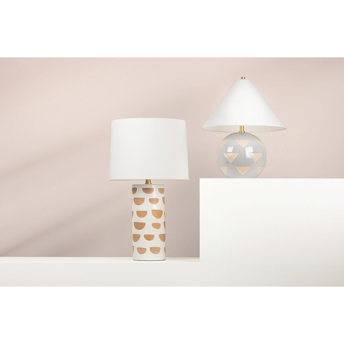 Minnie 26 inch 60.00 watt Aged Brass Table Lamp Portable Light