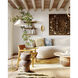 Lorelei 1 Light 7 inch Vintage Gold Leaf Wall Sconce Wall Light 