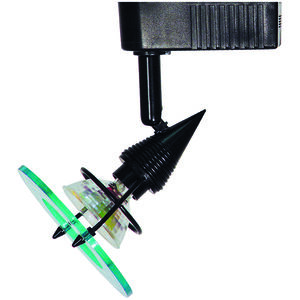 Signature 1 Light Black Track Head Ceiling Light, Adjustable