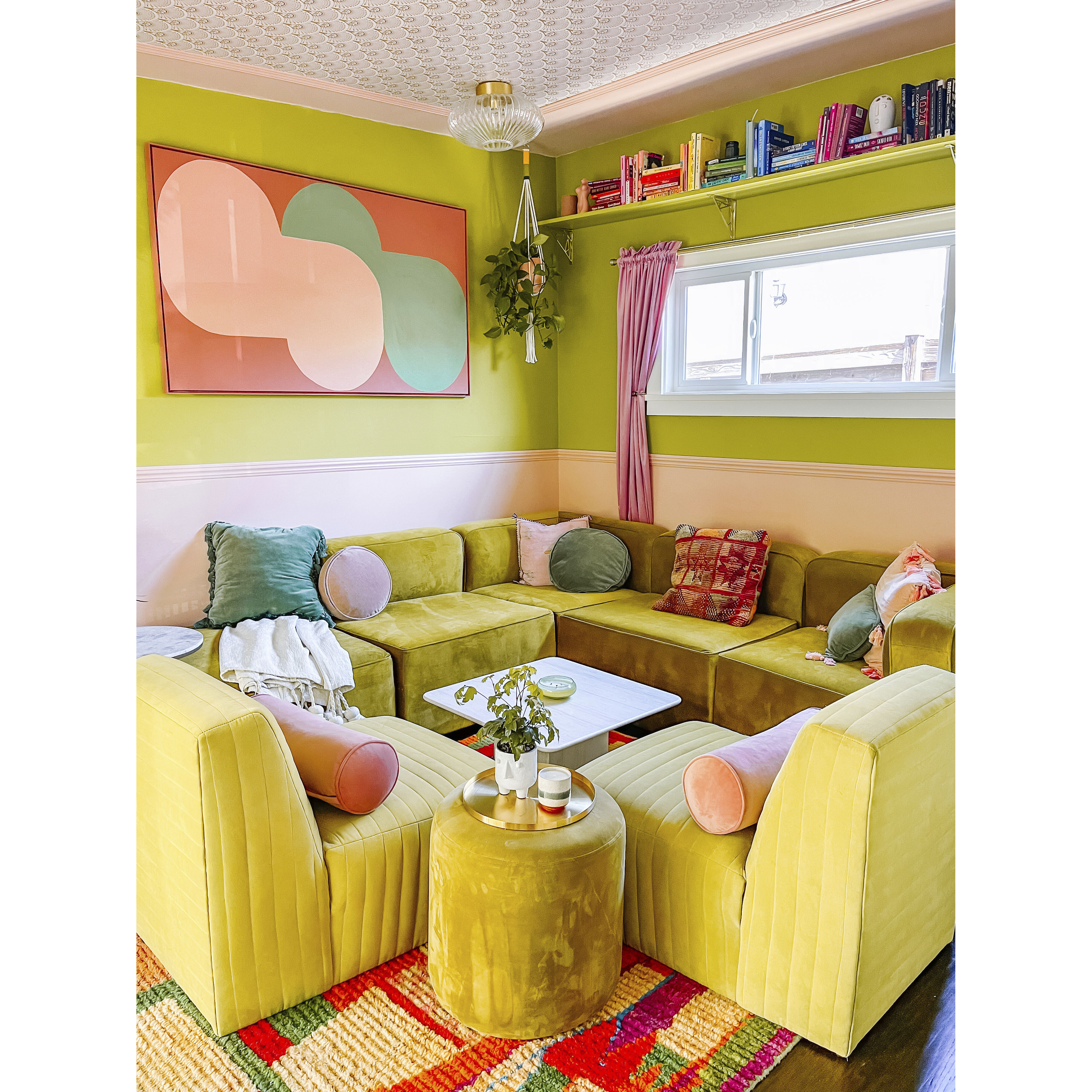 Reba 1 Light 16 inch Aged Brass Flush Mount Ceiling Light