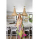 Mayla 1 Light 21.25 inch Aged Brass Pendant Ceiling Light