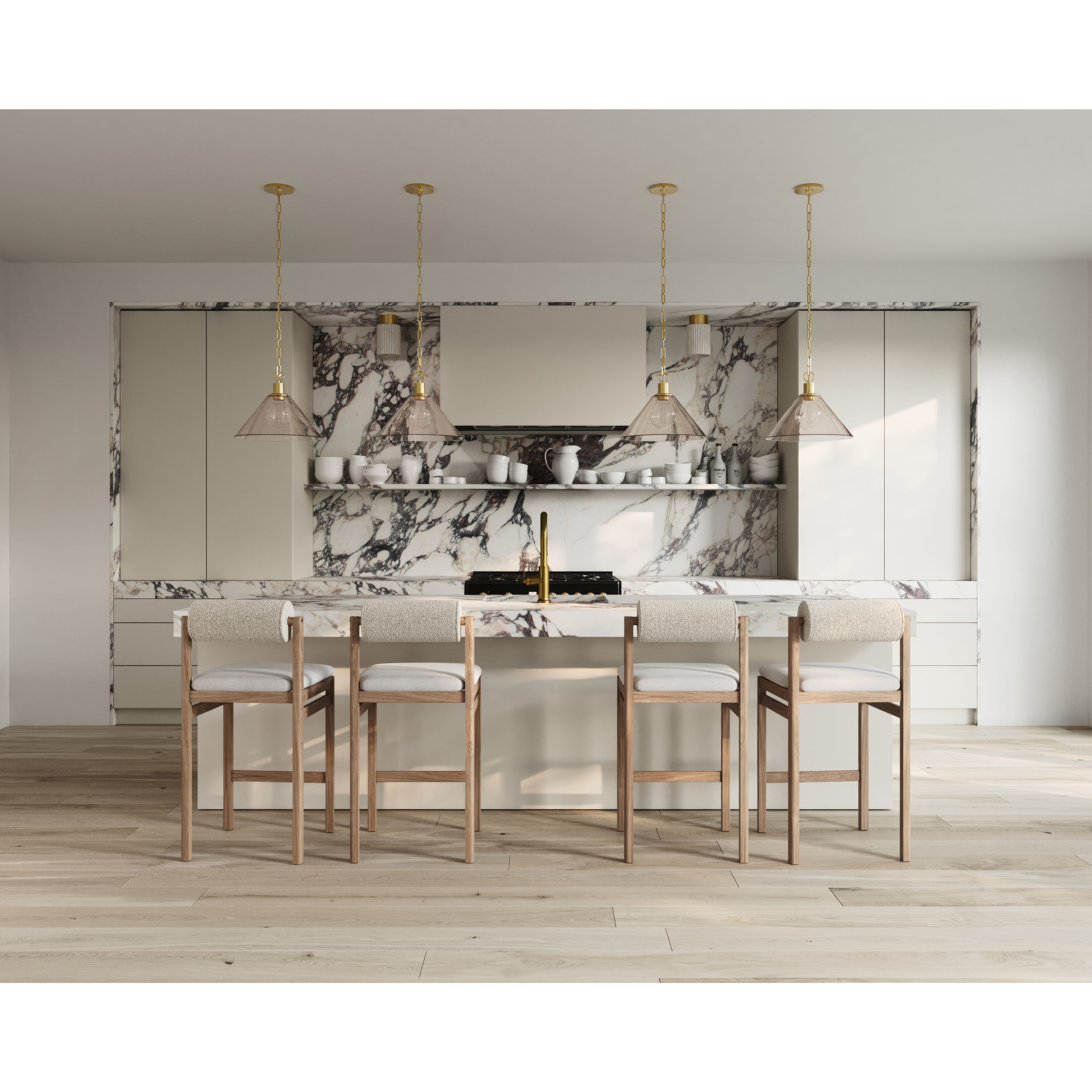 Anniebee 1 Light 15.5 inch Aged Brass Pendant Ceiling Light