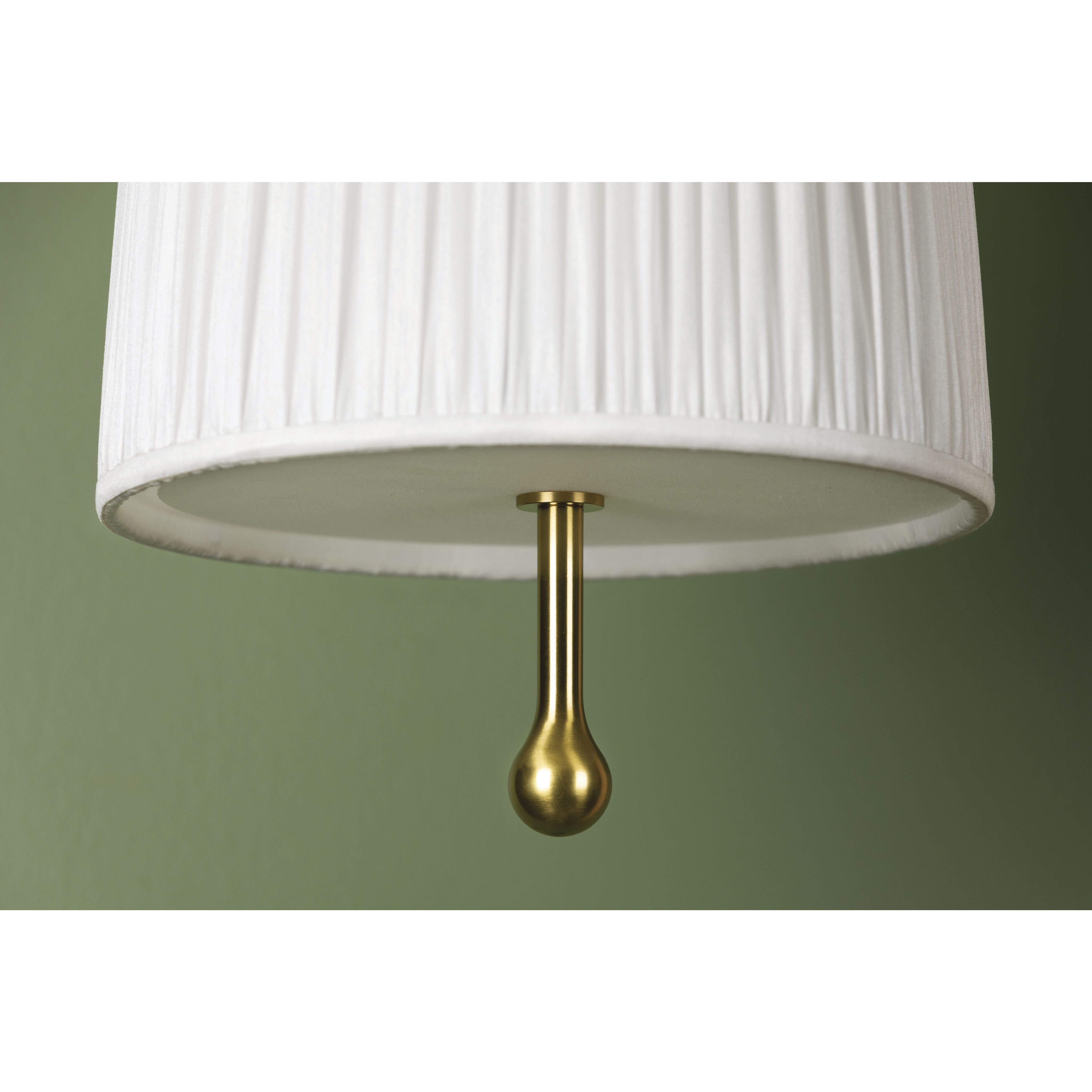 Adeline 1 Light 9.75 inch Aged Brass Pendant Ceiling Light