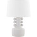 Amalia 20.75 inch 60 watt Aged Brass Table Lamp Portable Light