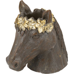 Anita Brown and Gold Planter