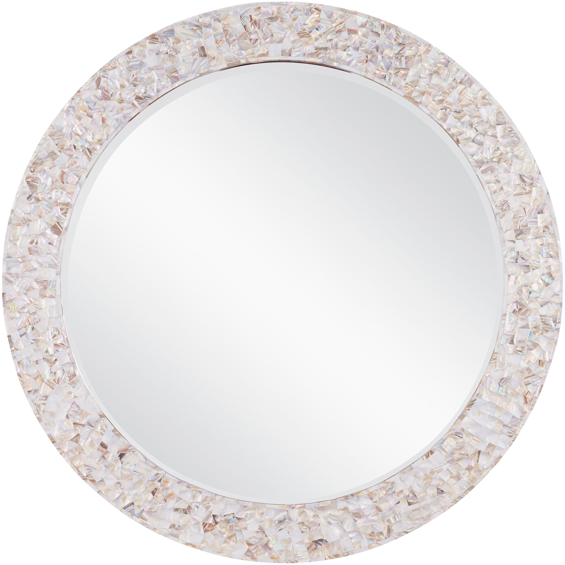 Uma 38 inch Natural/White/Mirror Mirror