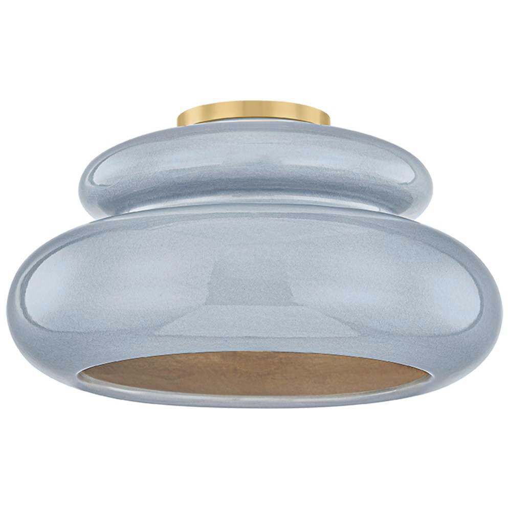 Pia 1 Light 16.00 inch Semi-Flush Mount