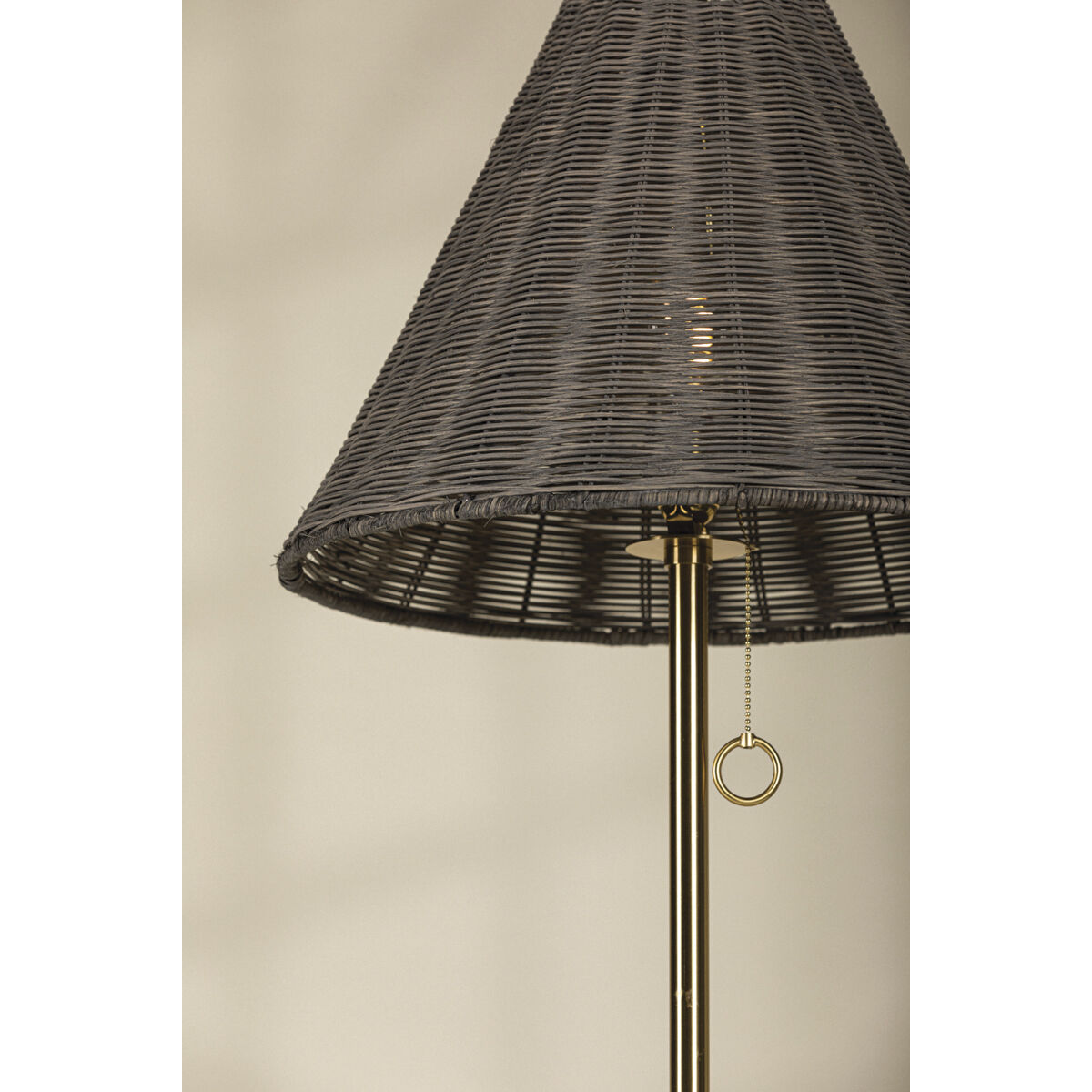 Destiny 66.5 inch 25.00 watt Aged Brass Floor Lamp Portable Light