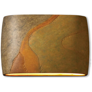 Ambiance Collection LED 10 inch Real Rust Outdoor Wall Sconce