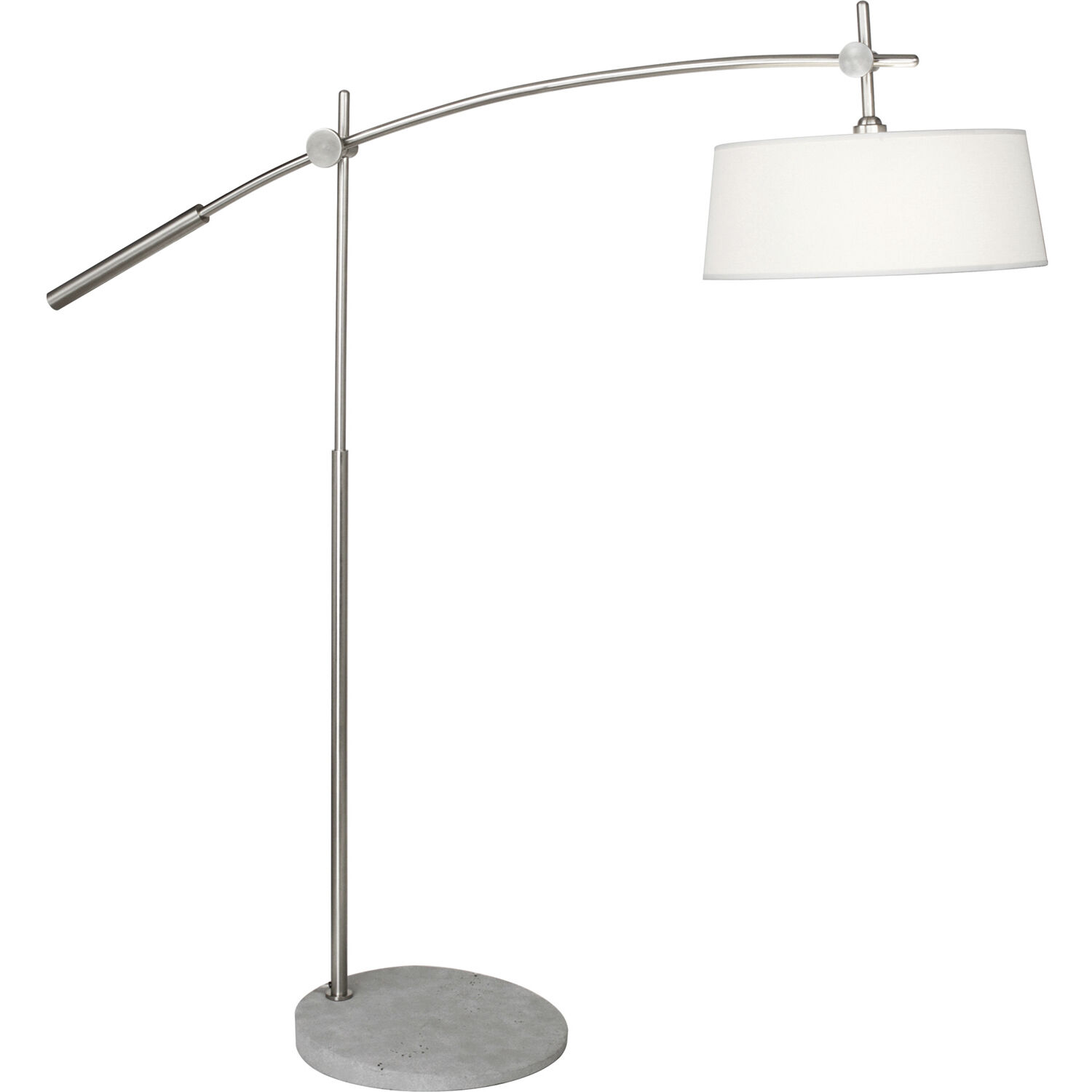 Rico Espinet Miles 62 inch 100 watt Brushed Nickel Floor Lamp Portable Light
