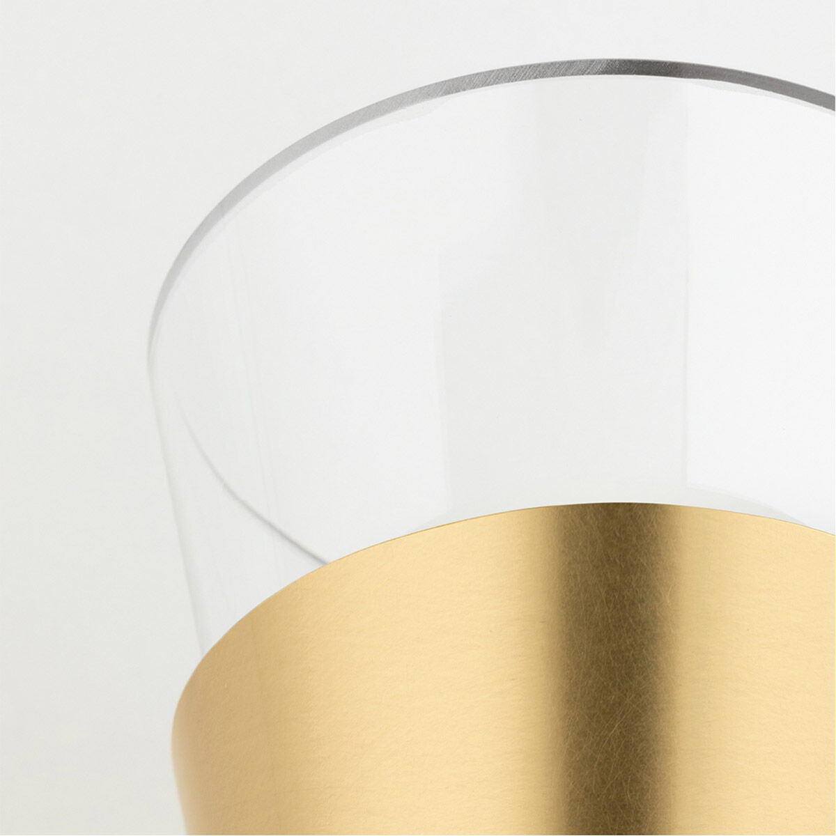 Angie LED 4.75 inch Aged Brass Wall Sconce Wall Light in Aged Brass and Black