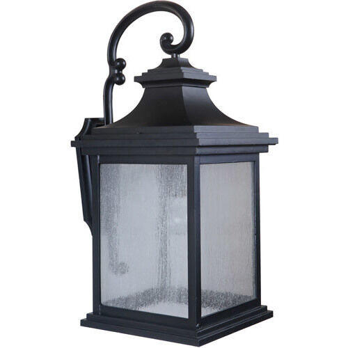 Gentry 1 Light 26 inch Midnight Outdoor Wall Mount, Large