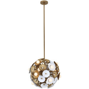 Damask 15 Light 18.00 inch Semi-Flush Mount