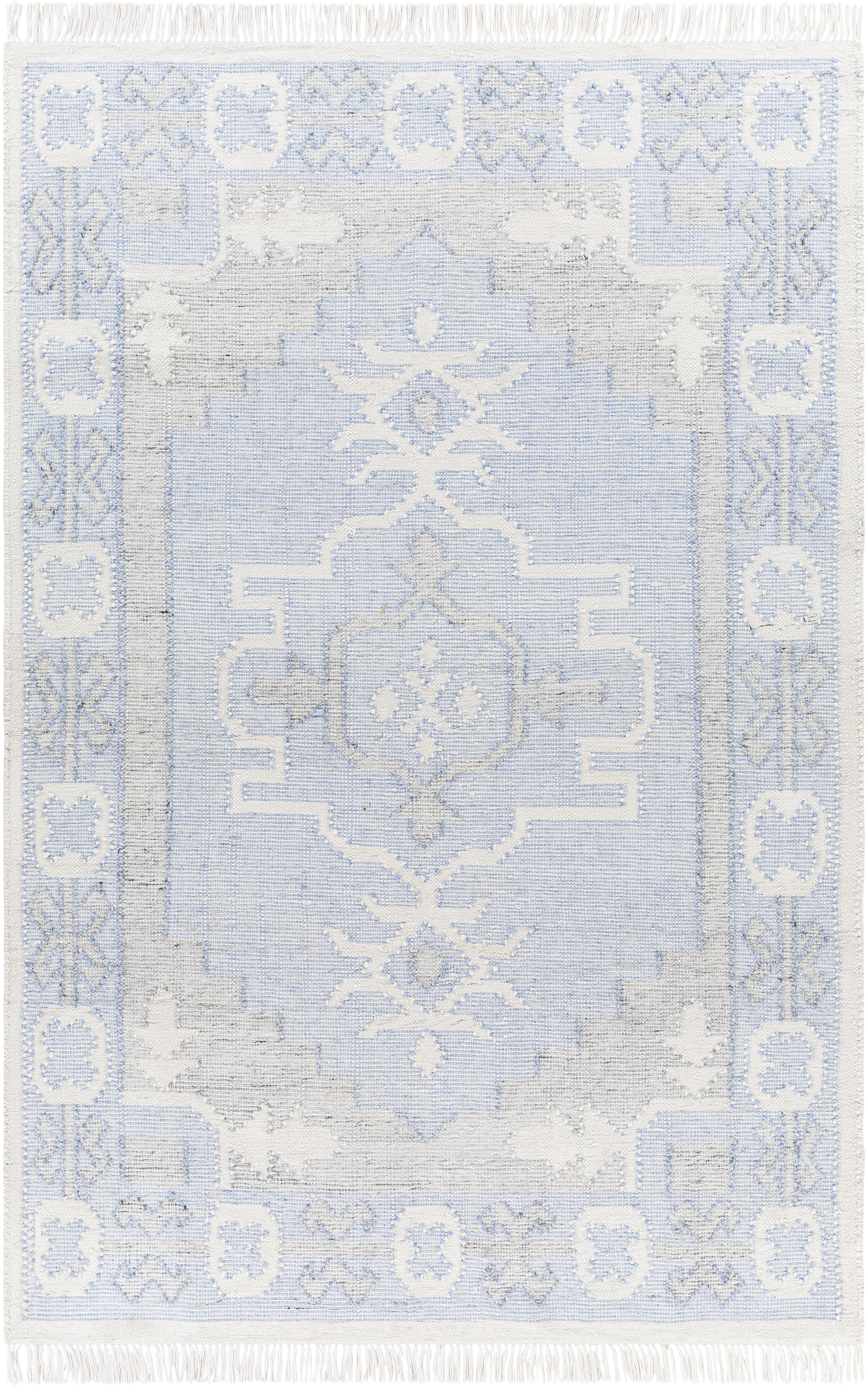 Bursa 144 X 106 inch Light Blue Rug, Rectangle