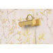 Fifi 25 watt 15.35 inch Aged Brass Picture Light Wall Light