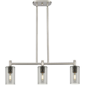 Downtown Urban Crown Point 3 Light 30.50 inch Island Light