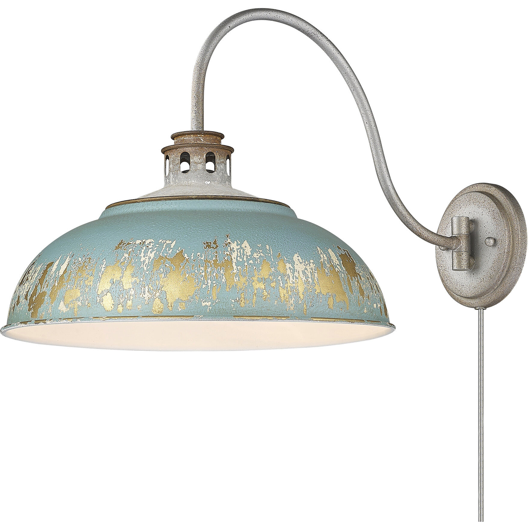 Kinsley 1 Light 14.00 inch Swing Arm Light/Wall Lamp
