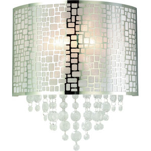 Madison 1 Light 11.25 inch Chrome Wall Wall Light