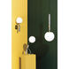 Brielle 1 Light 7 inch Aged Brass Wall Sconce Wall Light
