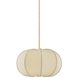 Alexandra 1 Light 20 inch Aged Brass Pendant Ceiling Light