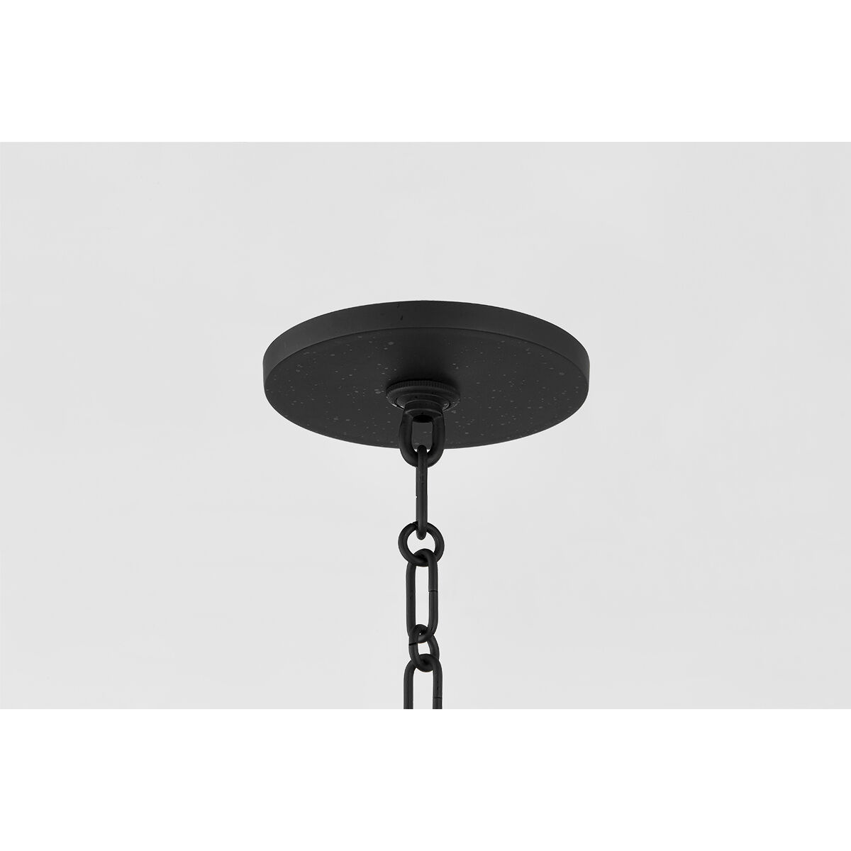 Delia 4 Light 17 inch Aged Iron Hanging Lantern Ceiling Light