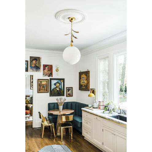 Cortney 1 Light 6.75 inch Aged Brass Wall Sconce Wall Light