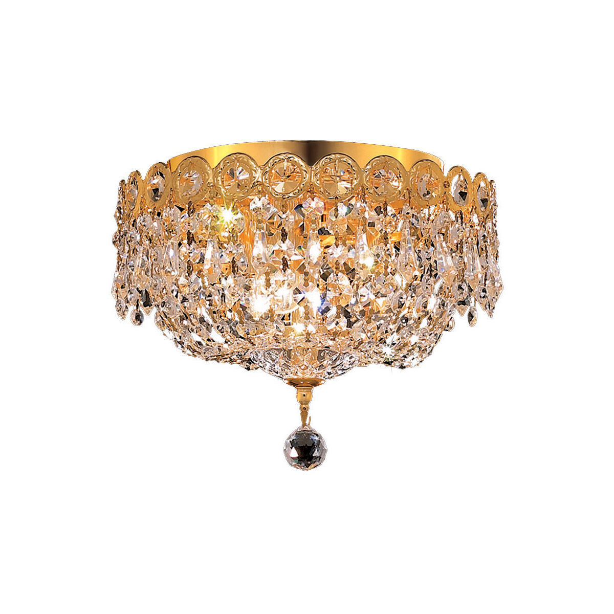 Century 3 Light 10.00 inch Flush Mount