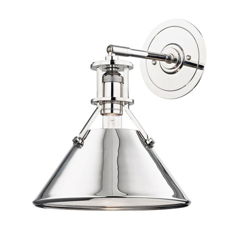Metal No.2 1 Light 9.50 inch Wall Sconce